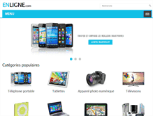 Tablet Screenshot of enligne.com
